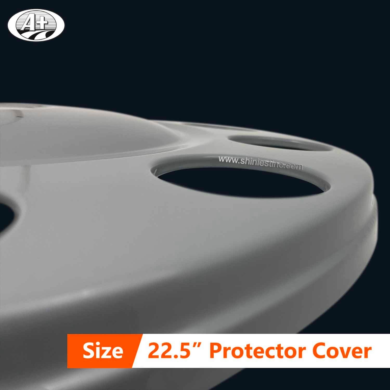 (15225F-A-PC-GY) 22.5＂T304 S/S Protector Cover with Power Coated (Grey)