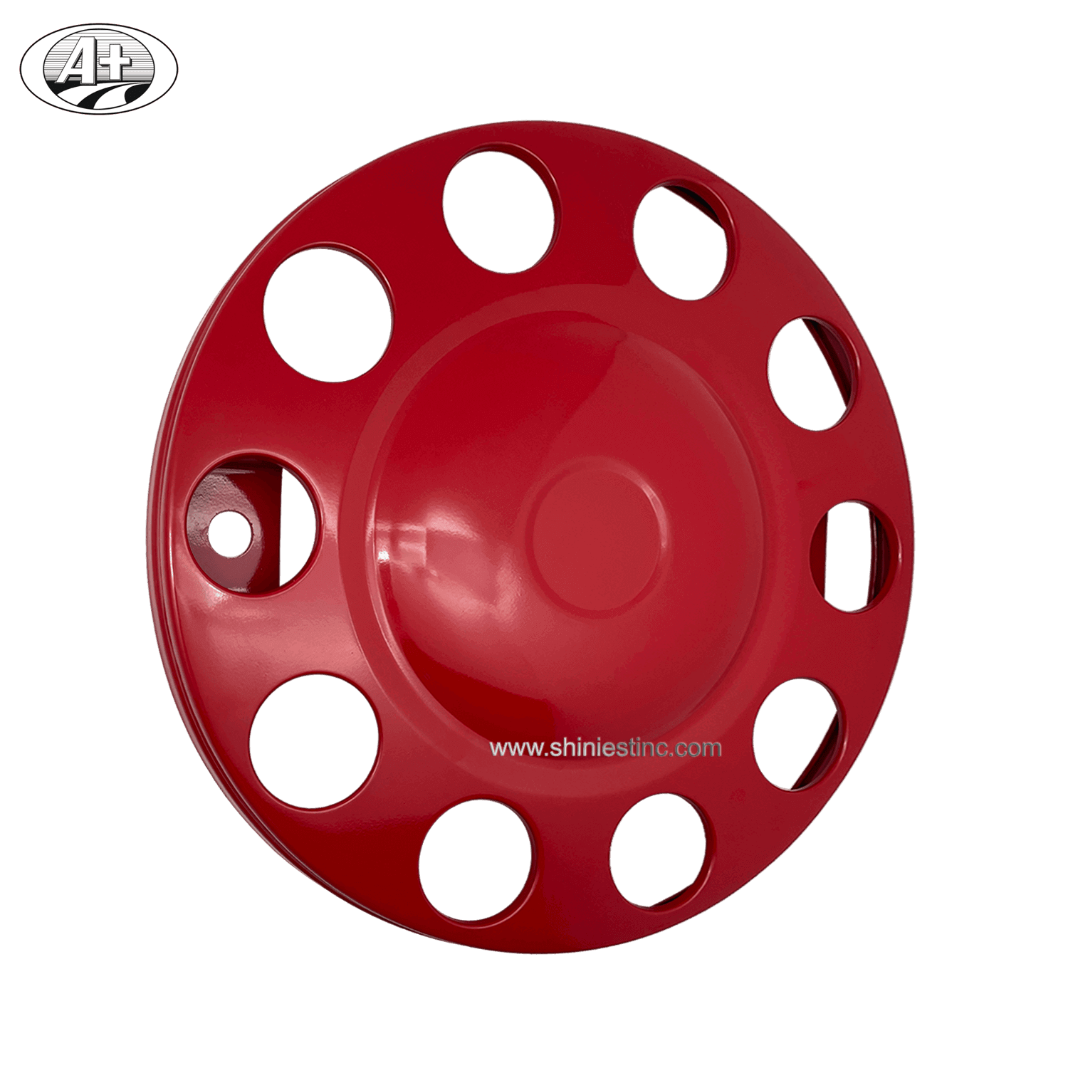 (15225F-A-PC-RD) 22.5＂T304 S/S Protector Cover with Power Coated (Red)