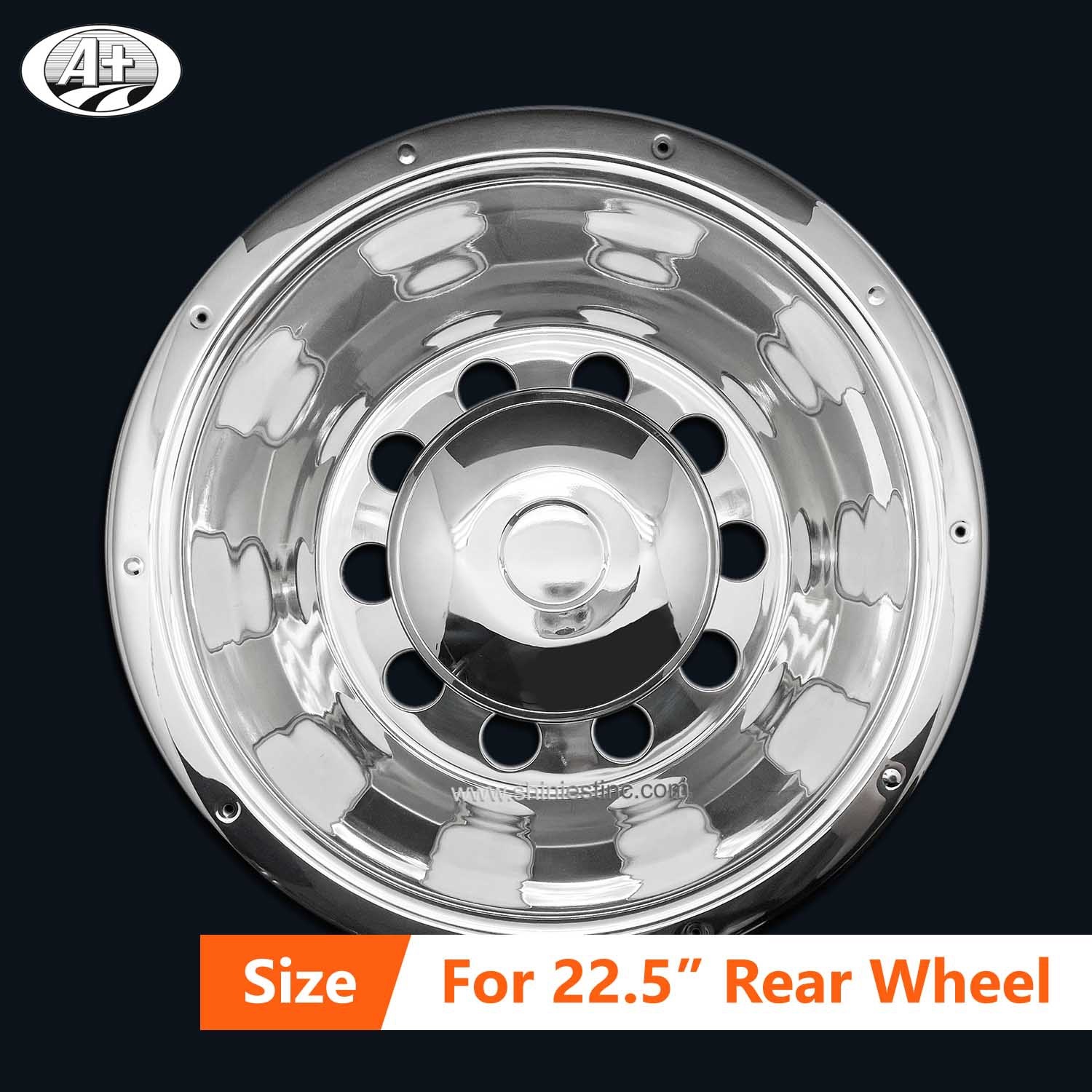 (32225R-A) 22.5＂Stainless Steel Premium Deep Wheel Liner for Trucks/Buses