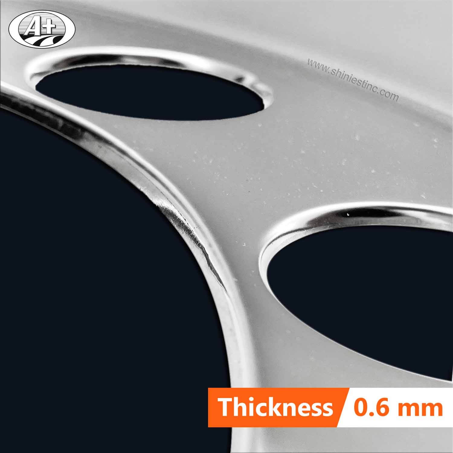 (31225R-A-US) 22.5＂T304 Stainless Steel Deep Wheel Liner for Trucks/Buses