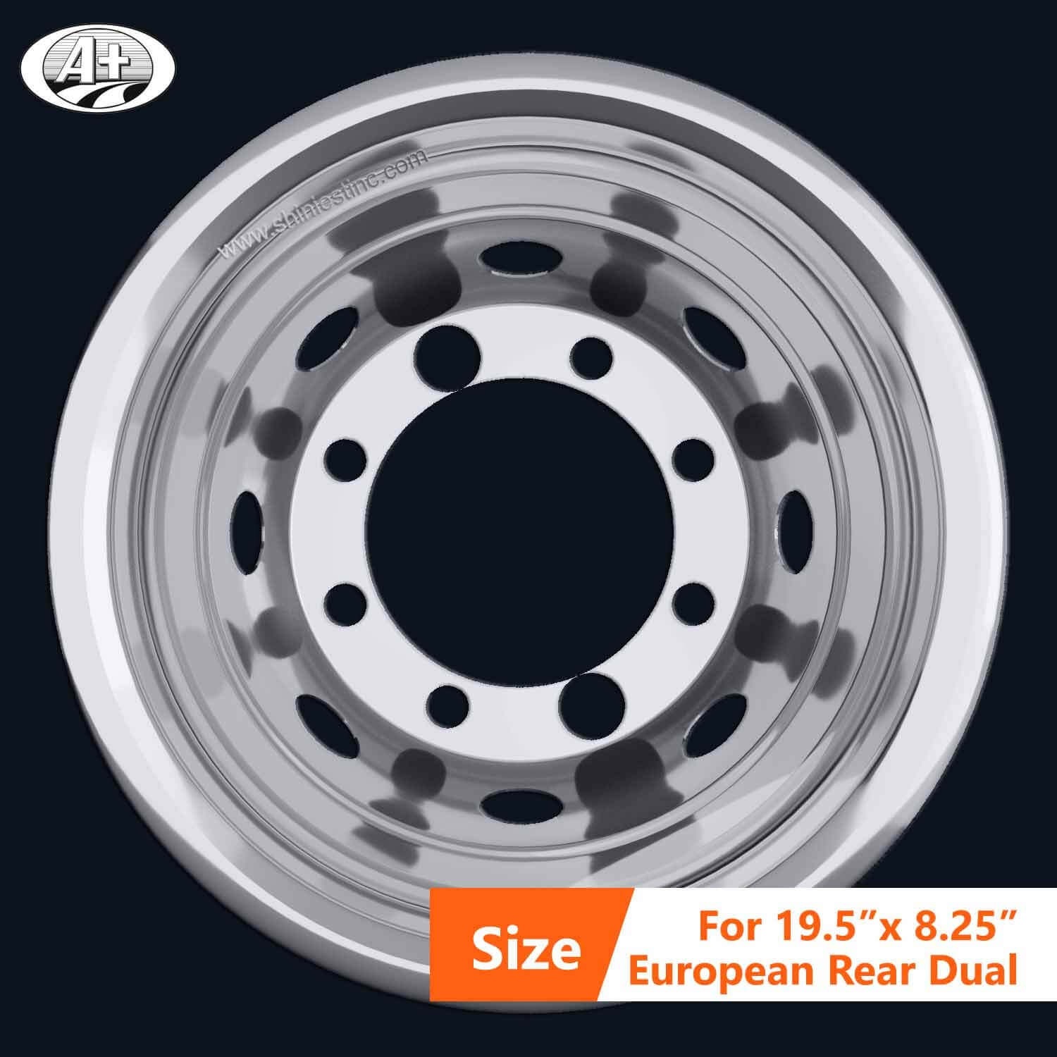 (70195RS-290) 19.5＂x 8.25＂S/S Deep Wheel Liner for Rear Dual Wheel (Depth: 290mm)