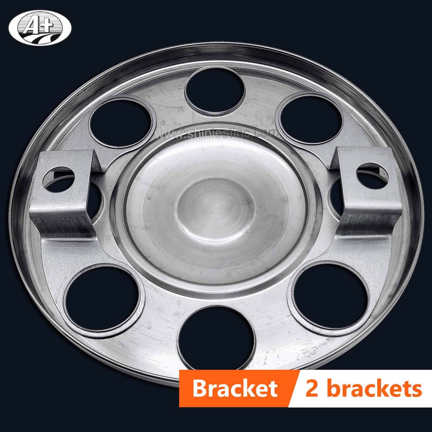 (15195F-U) 19.5＂T304 S/S Protector Cover with Closed Center for Steel/Alloy Wheel