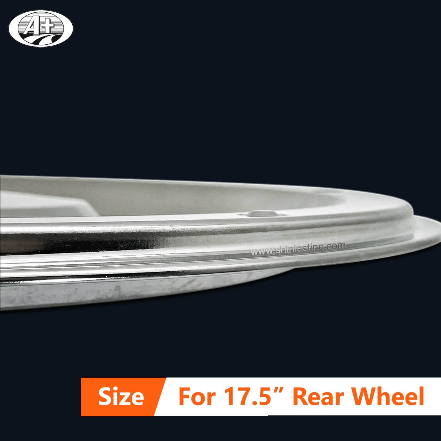 (11175R) 17.5＂T304 S/S (New Swedish Style) Rear Wheel Trim for Trucks/Buses