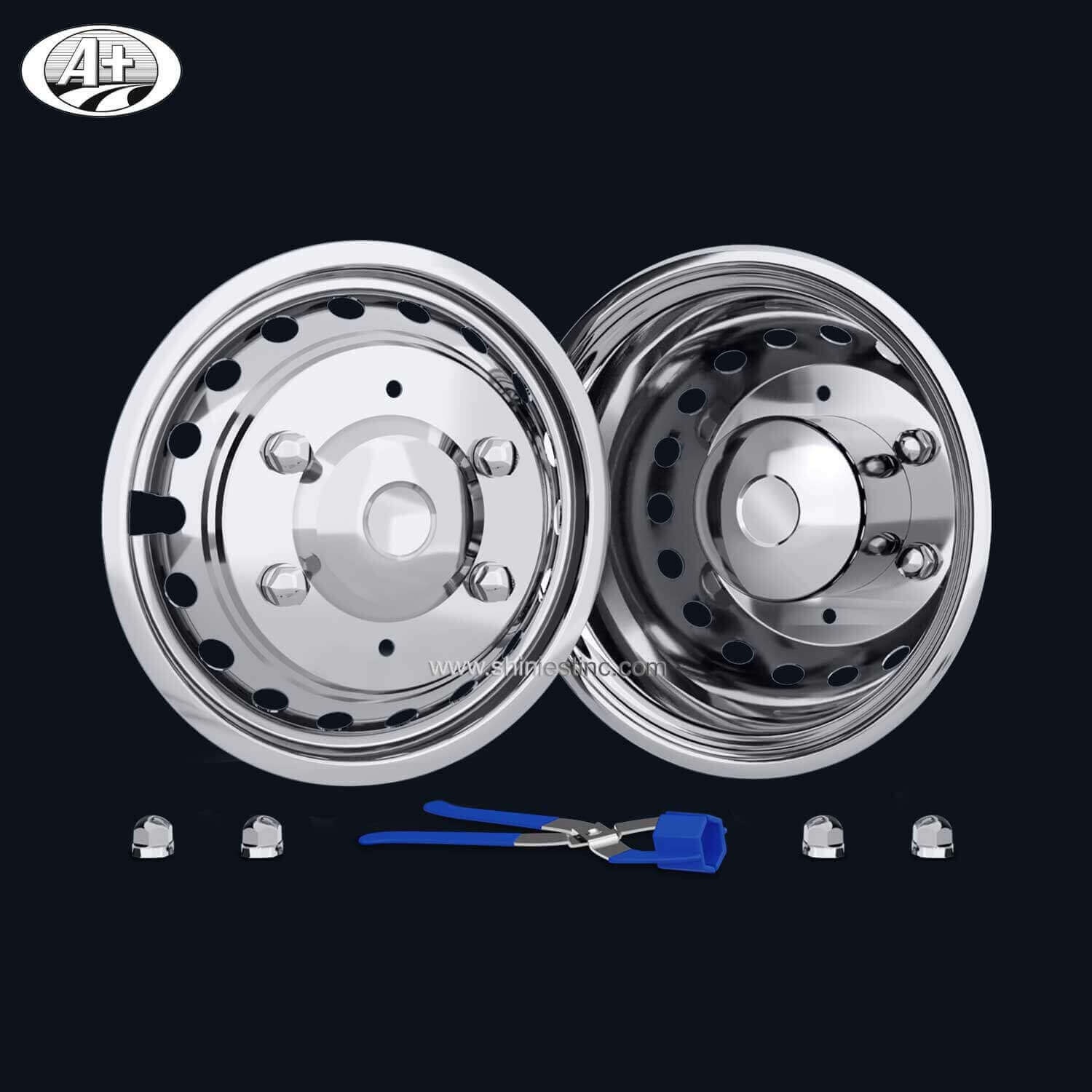 (70016-18A) 16＂S/S Wheel Cover Set for Mercedes-Benz Sprinter, 2012~up