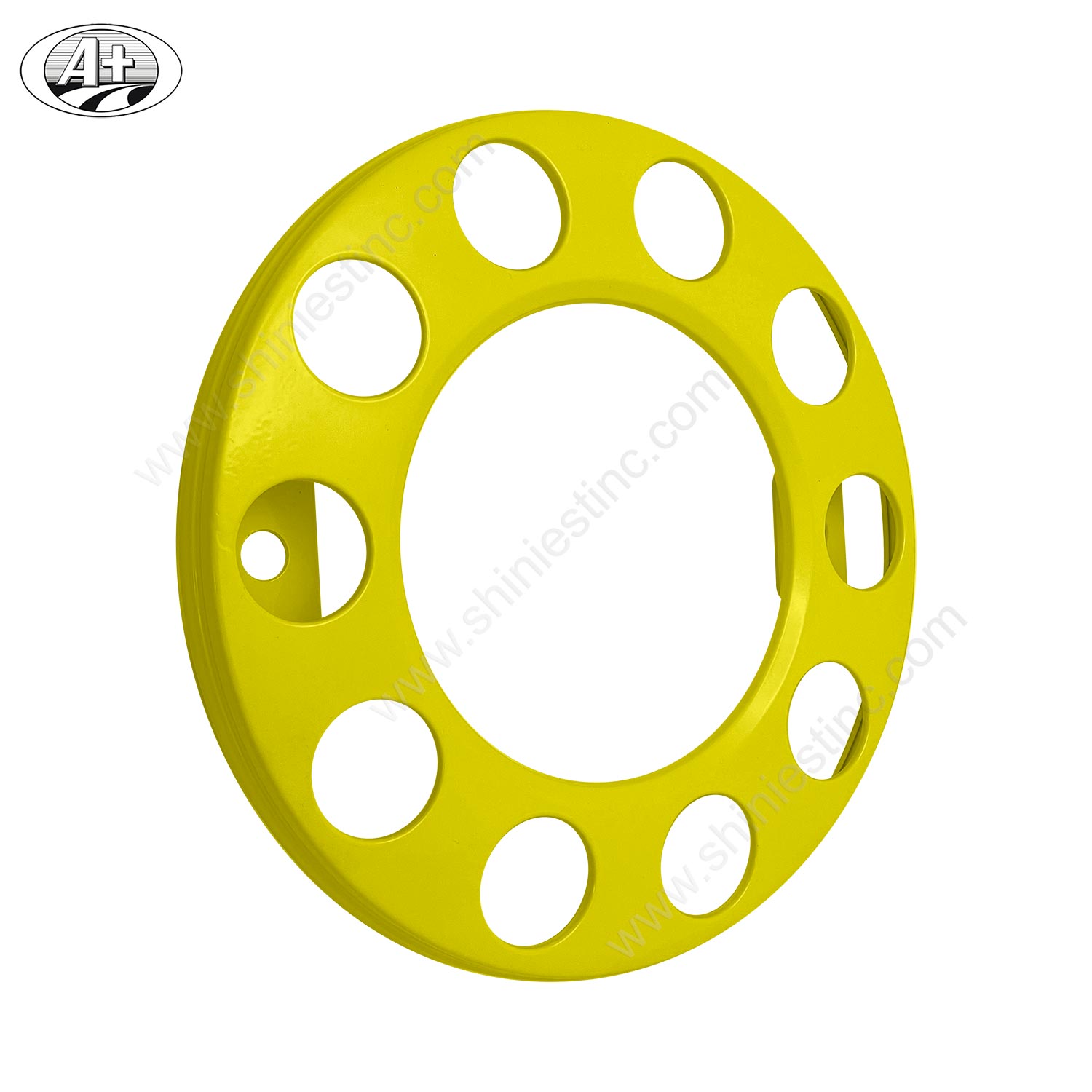 (T16225F-A-YE) 22.5 (Yellow, 2 Brackets) Steel Powder-coated Protector Cover