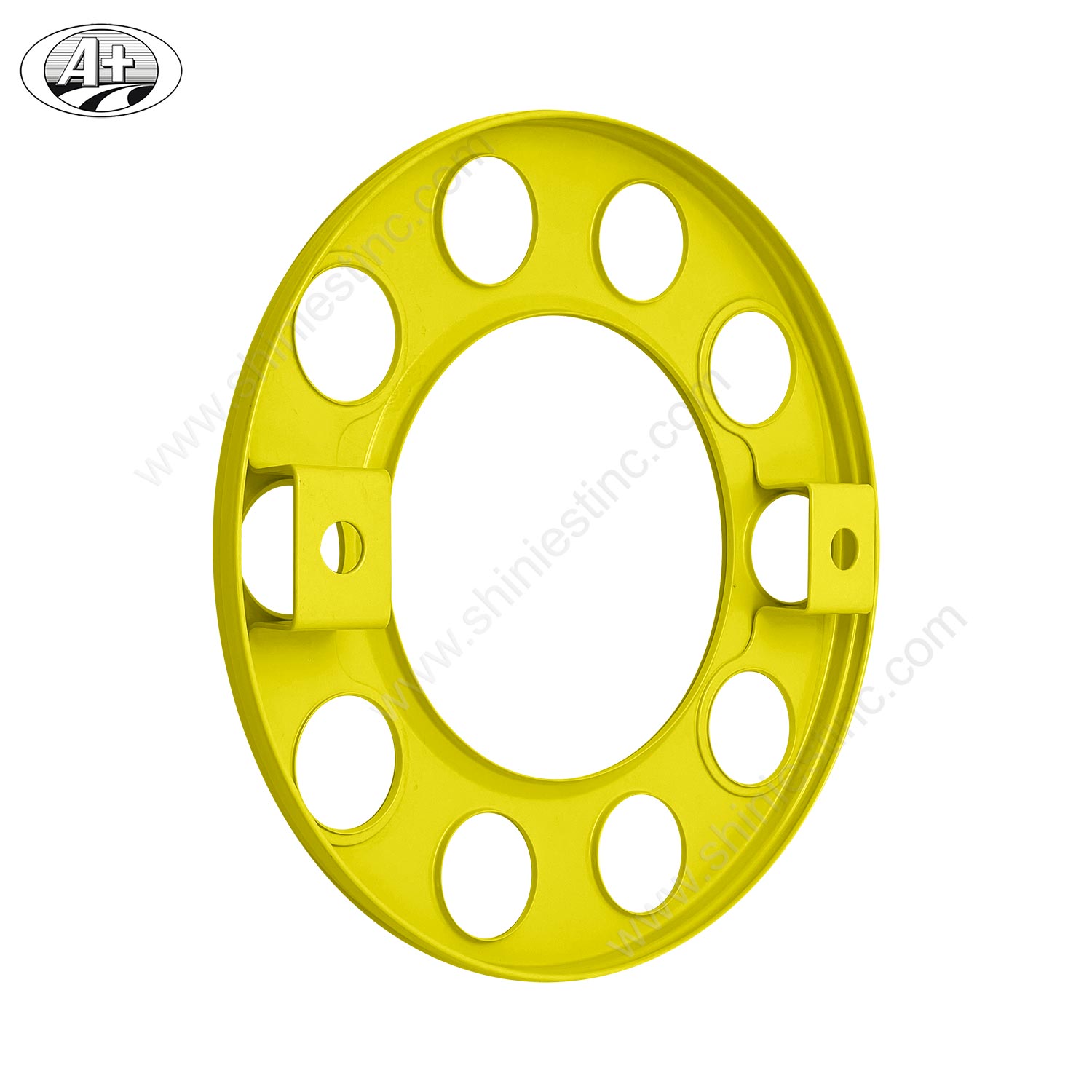 (T16225F-A-YE) 22.5 (Yellow, 2 Brackets) Steel Powder-coated Protector Cover