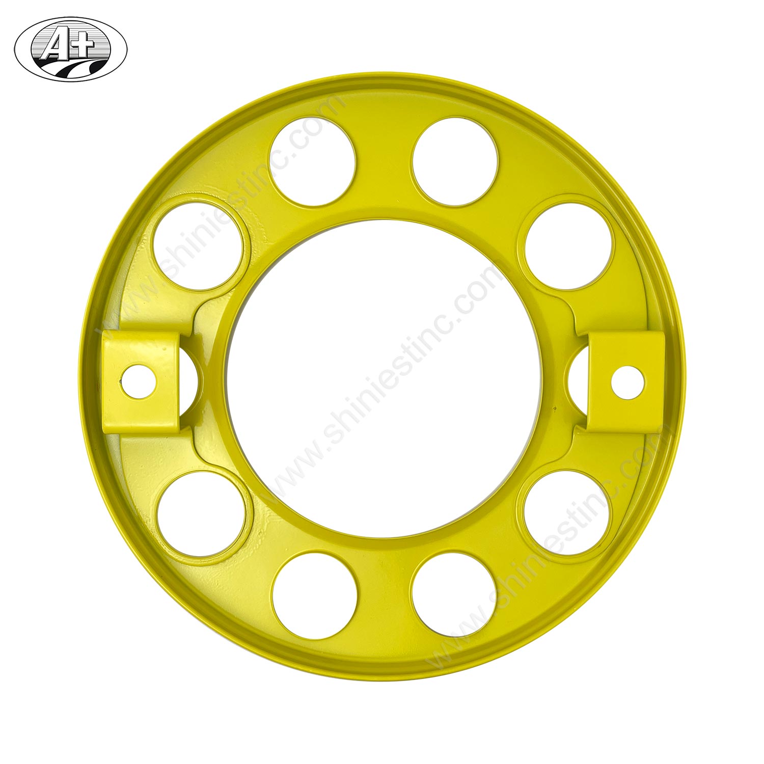 (T16225F-A-YE) 22.5 (Yellow, 2 Brackets) Steel Powder-coated Protector Cover