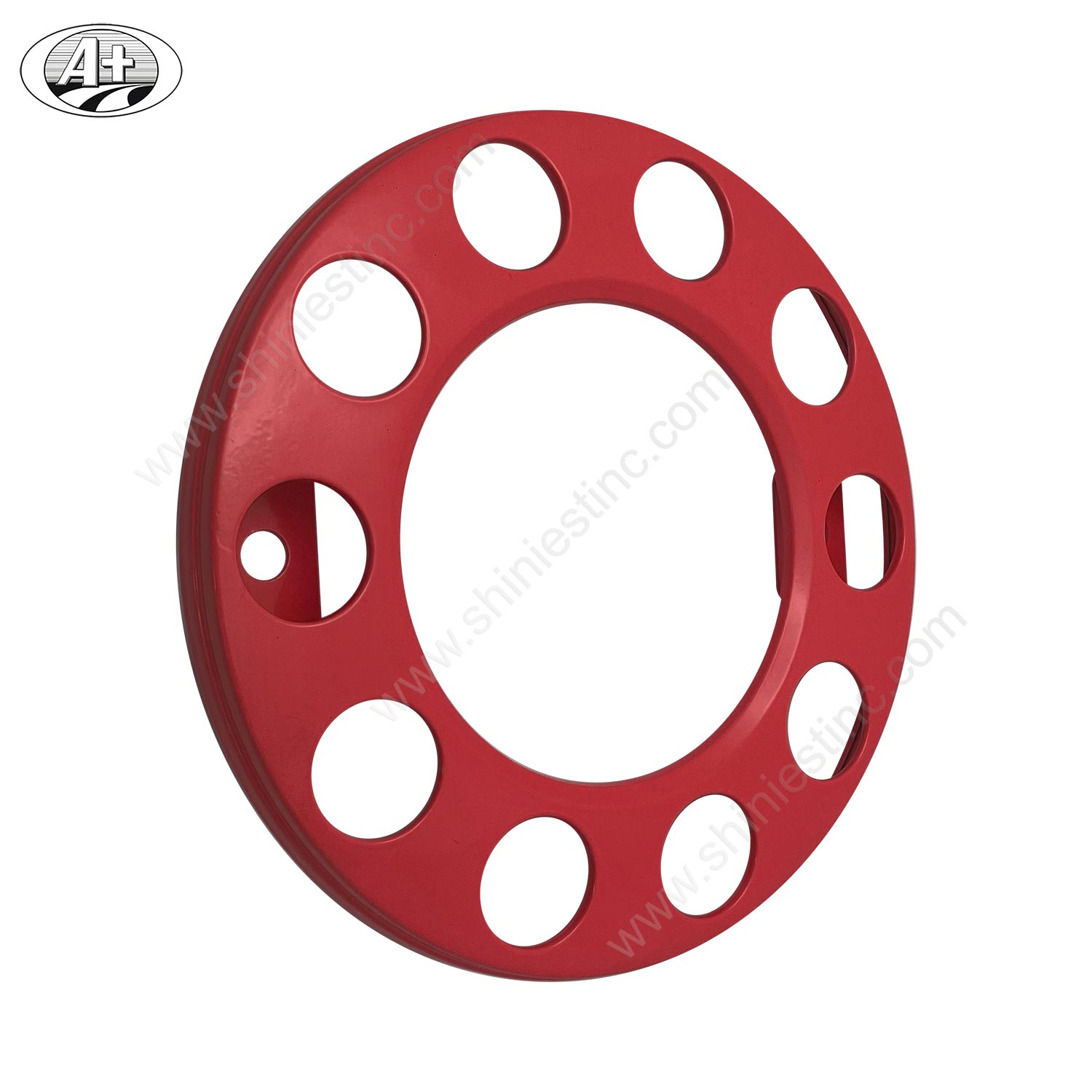 (T16225F-A-RD) 22.5 (Red, 2 Brackets) Steel Powder-coated Protector Cover