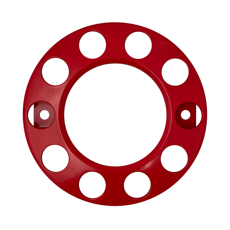 (T16225F-A-RD) 22.5 (Red, 2 Brackets) Steel Powder-coated Protector Cover