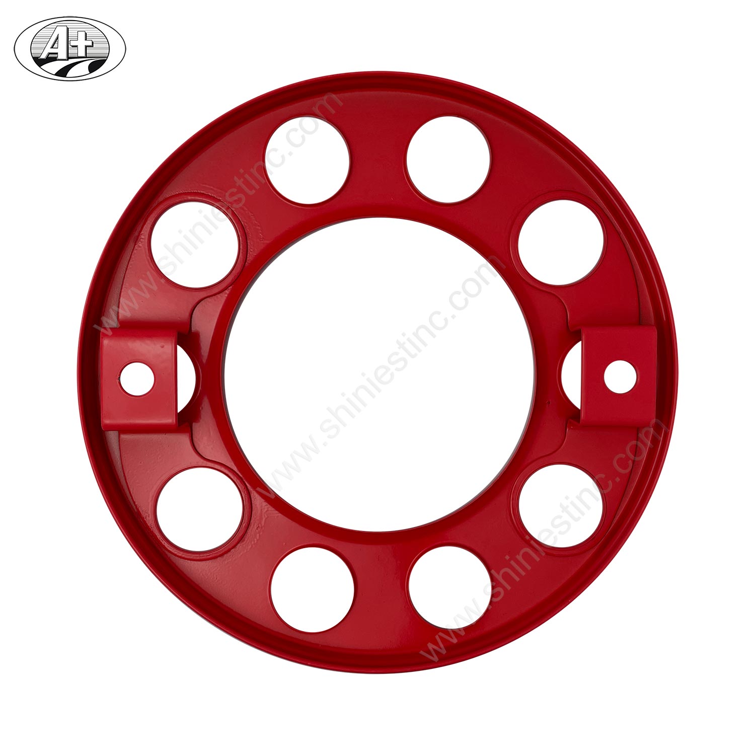 (T16225F-A-RD) 22.5 (Red, 2 Brackets) Steel Powder-coated Protector Cover