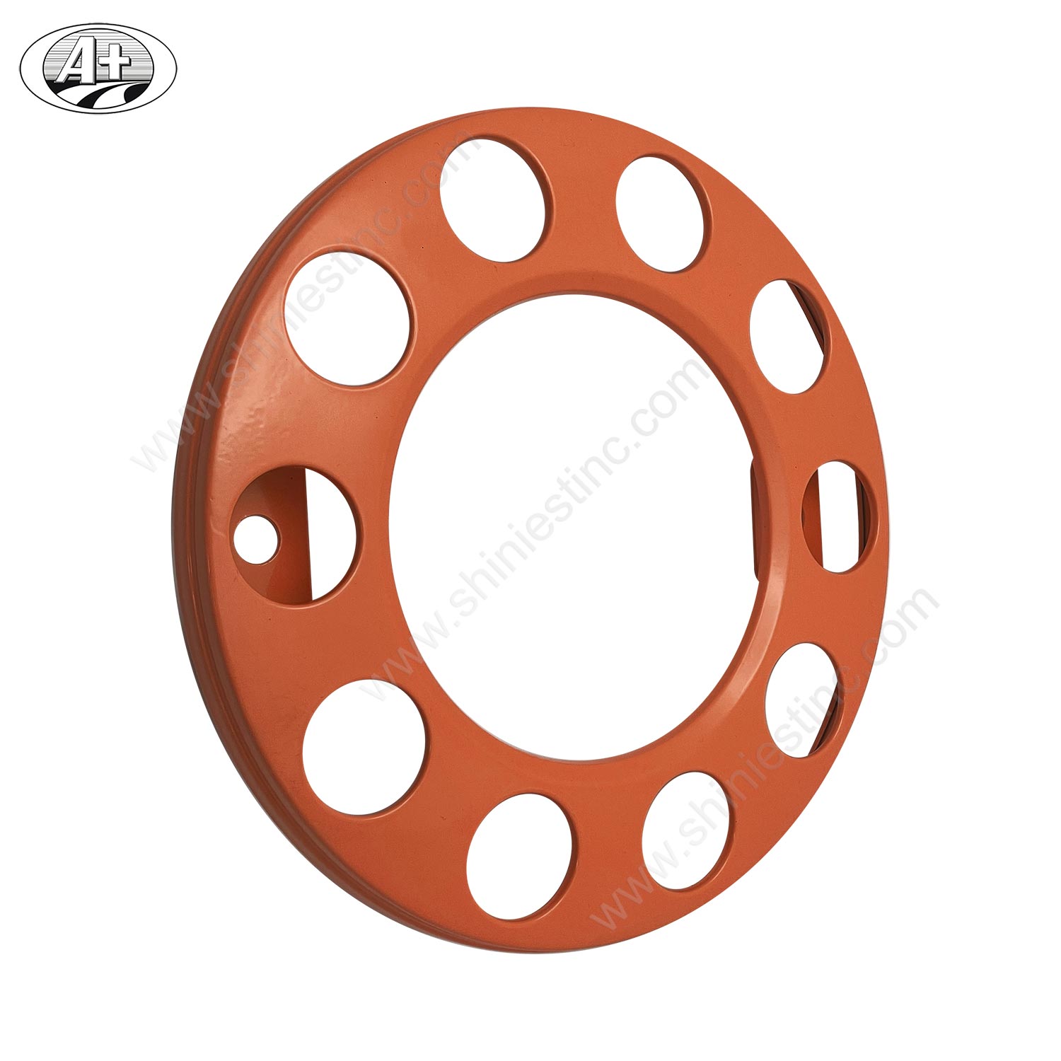 (T16225F-A-OG) 22.5 (Orange, 2 Brackets) Steel Powder-coated Protector Cover