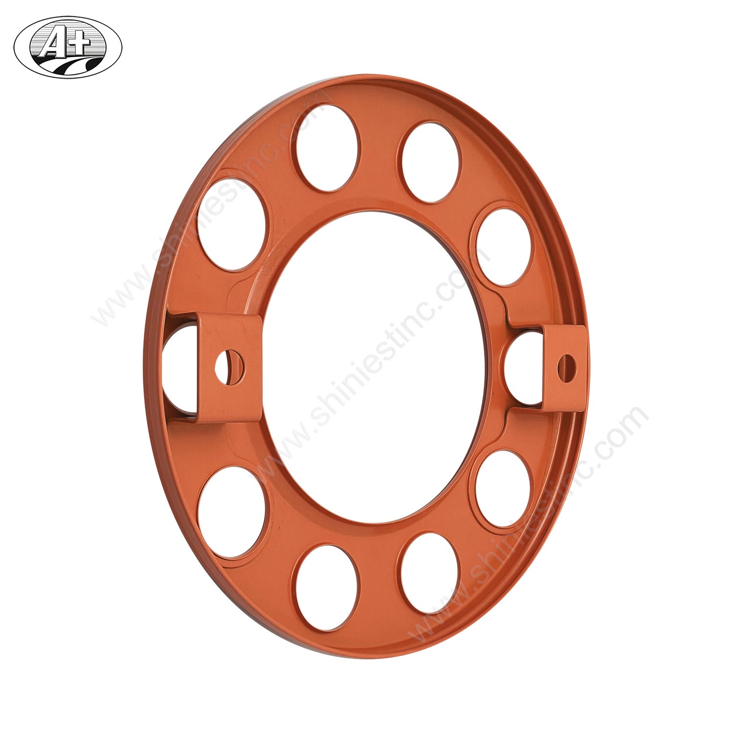 (T16225F-A-OG) 22.5 (Orange, 2 Brackets) Steel Powder-coated Protector Cover