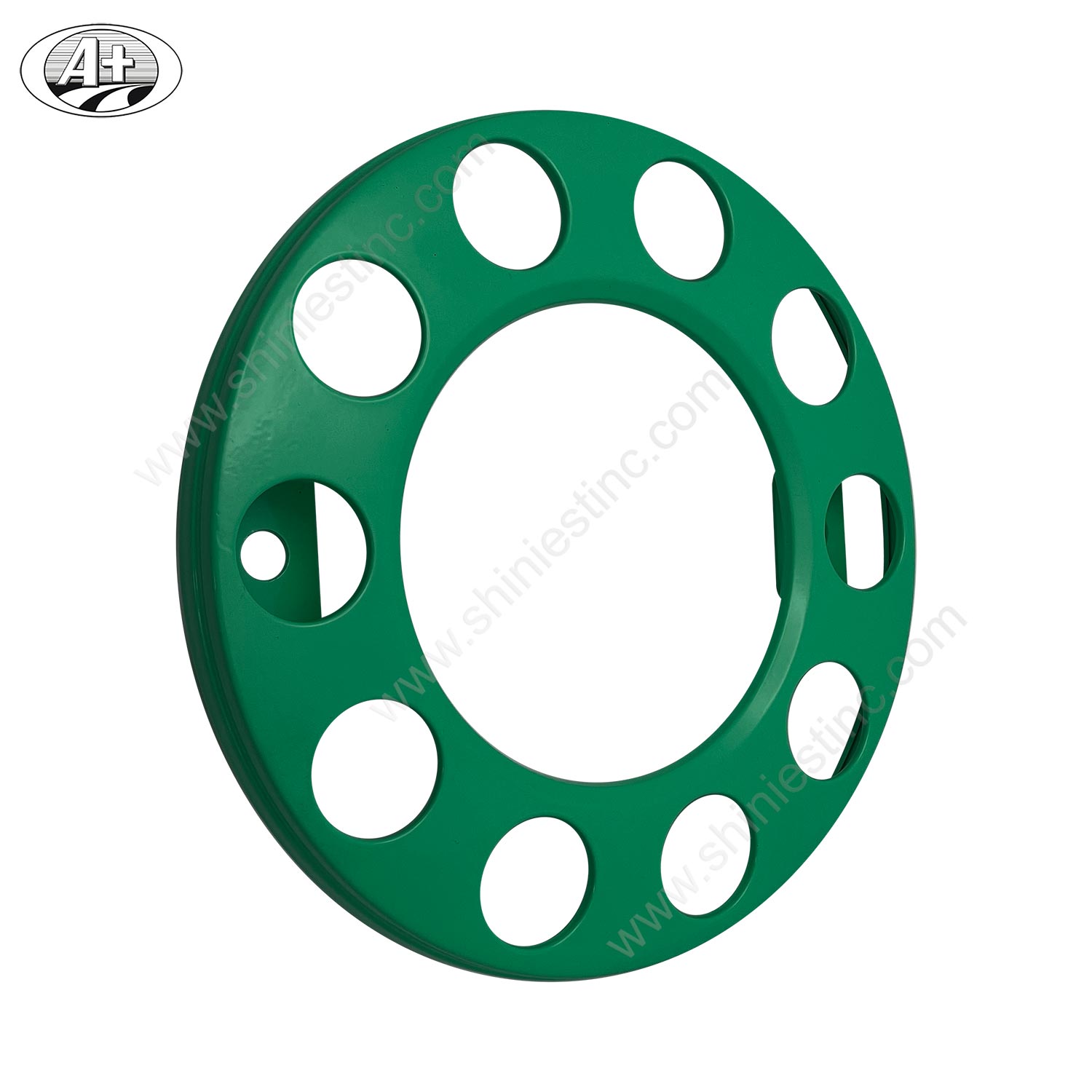 (T16225F-A-GN) 22.5 (Green, 2 Brackets) Steel Powder-coated Protector Cover