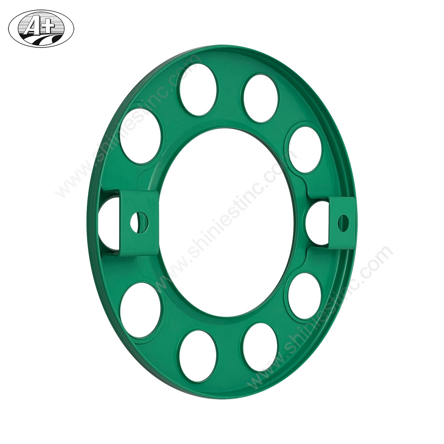 (T16225F-A-GN) 22.5 (Green, 2 Brackets) Steel Powder-coated Protector Cover