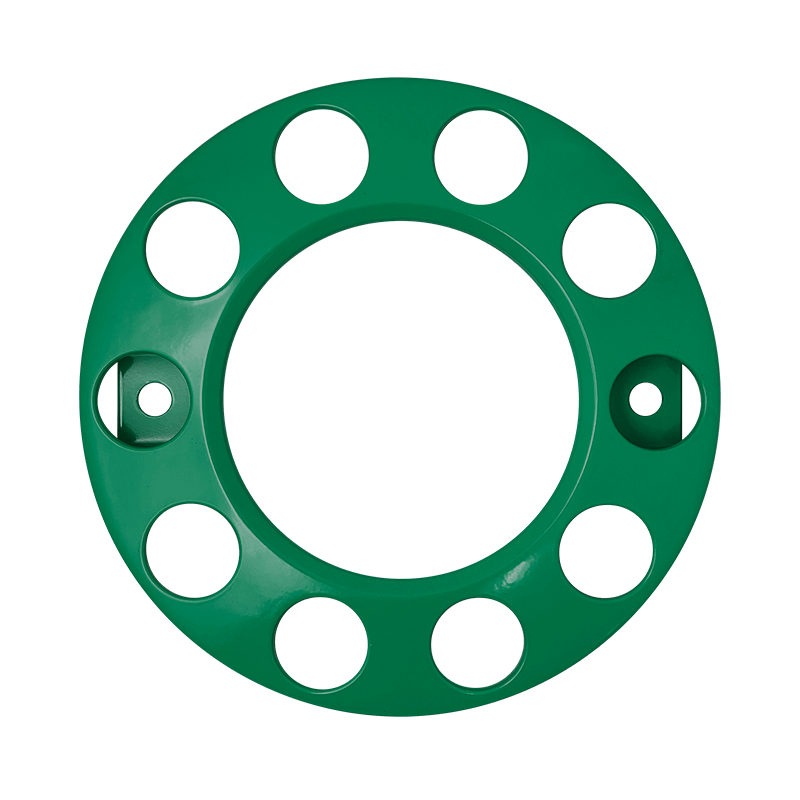 (T16225F-A-GN) 22.5 (Green, 2 Brackets) Steel Powder-coated Protector Cover