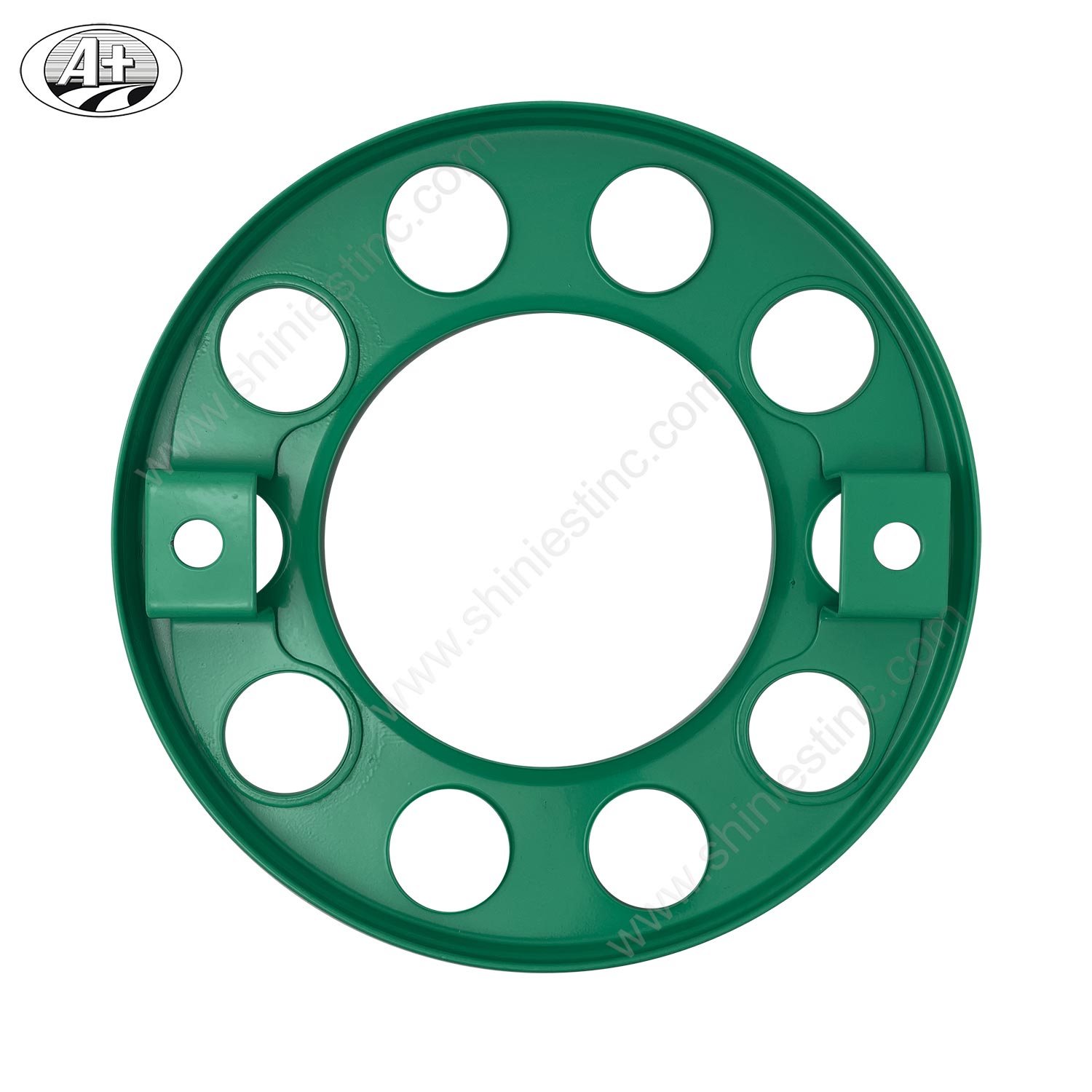 (T16225F-A-GN) 22.5 (Green, 2 Brackets) Steel Powder-coated Protector Cover